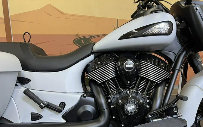 2026 Indian Springfield Dark Horse Ghost White Metallic Smoke