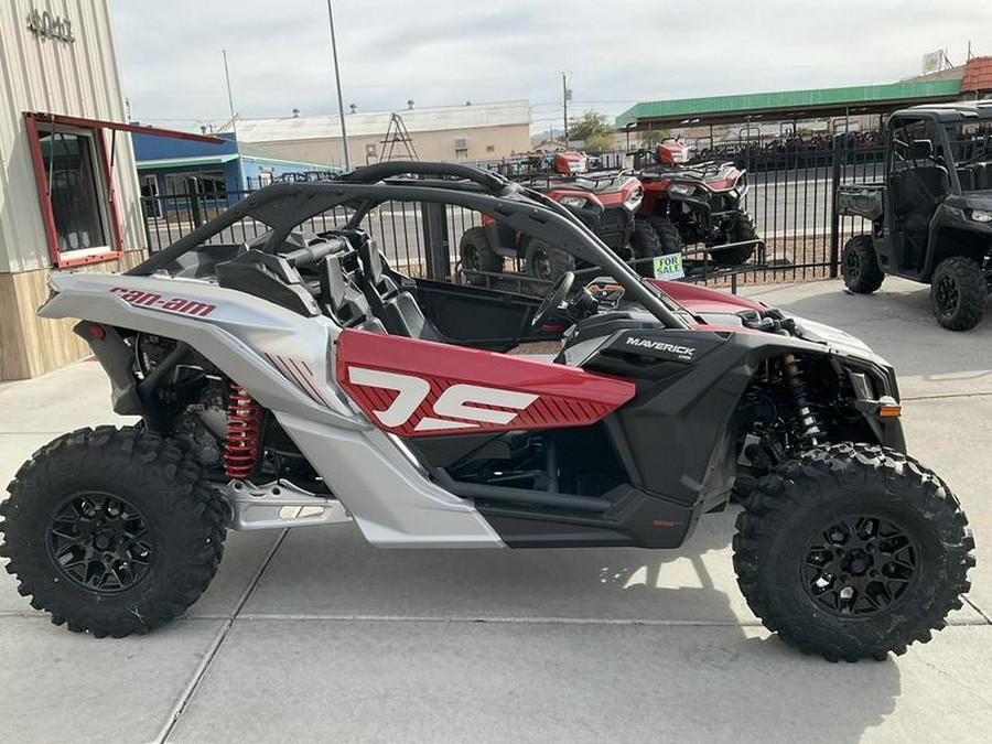 2024 Can-Am® Maverick X3 DS Turbo Fiery Red & Hyper Silver