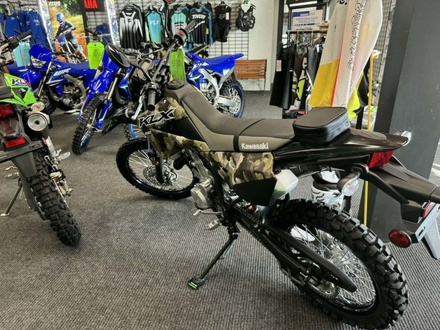2026 Kawasaki KLX300 Cypher Camo Beige