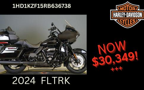 2024 Harley-Davidson Road Glide Limited Vivid Black – Black Finish