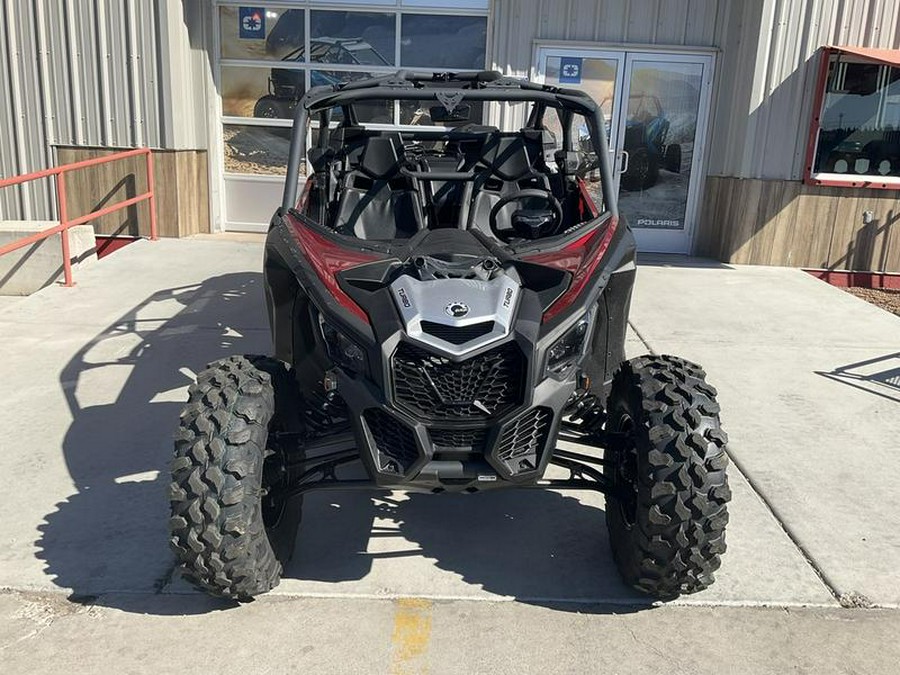 2024 Can-Am® Maverick X3 MAX DS Turbo Fiery Red & Hyper Silver