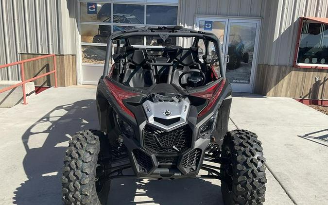 2024 Can-Am® Maverick X3 MAX DS Turbo Fiery Red & Hyper Silver