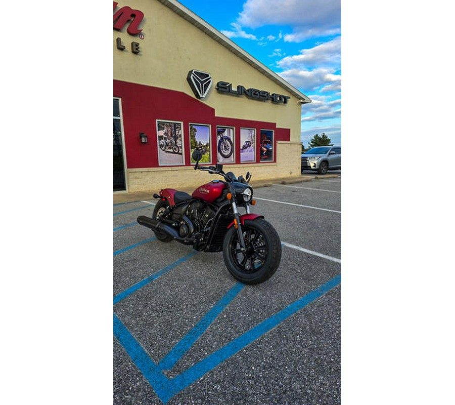 2025 Indian Motorcycle® Scout® Bobber Limited +Tech Sunset Red Smoke