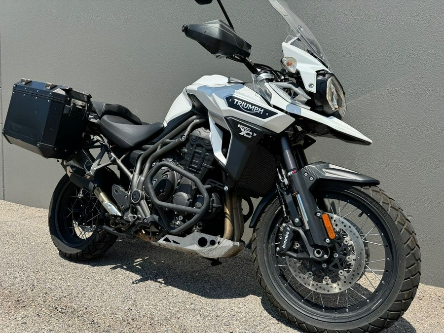 2017 Triumph Tiger Explorer XCX Low Crystal White