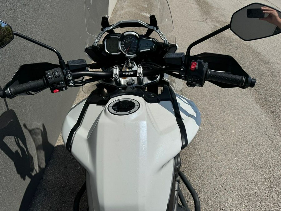 2017 Triumph Tiger Explorer XCX Low Crystal White