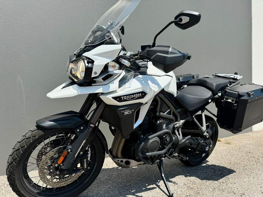 2017 Triumph Tiger Explorer XCX Low Crystal White