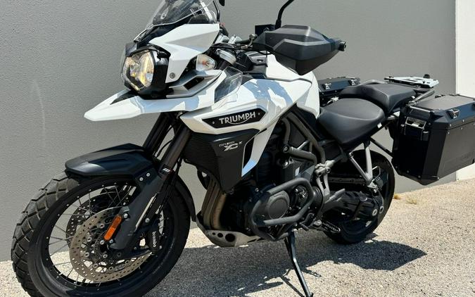 2017 Triumph Tiger Explorer XCX Low Crystal White