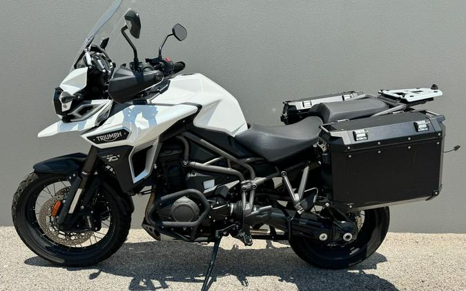 2017 Triumph Tiger Explorer XCX Low Crystal White