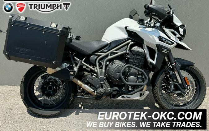 2017 Triumph Tiger Explorer XCX Low Crystal White