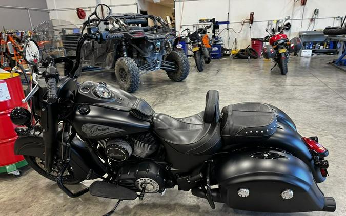 2018 Indian Motorcycle® Springfield® Dark Horse® ABS Thunder Black Smoke