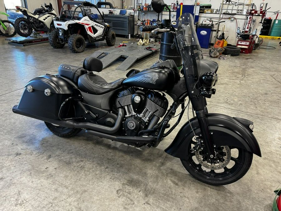 2018 Indian Motorcycle® Springfield® Dark Horse® ABS Thunder Black Smoke