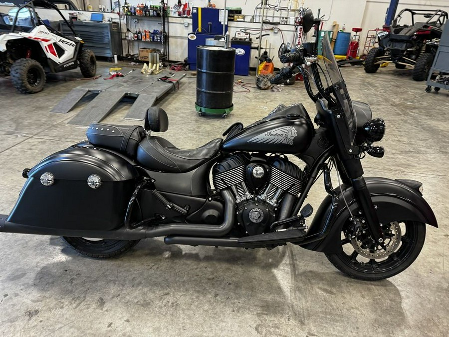 2018 Indian Motorcycle® Springfield® Dark Horse® ABS Thunder Black Smoke