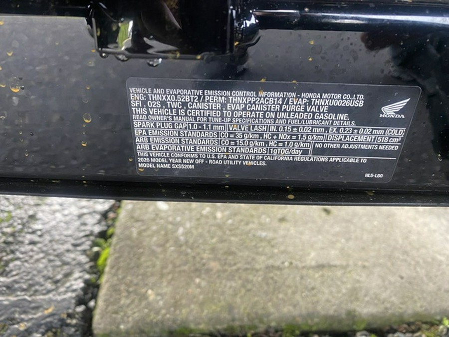 2026 Honda Pioneer 520