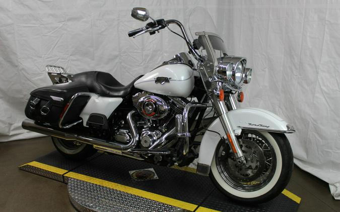 HD FLHRC103 2012 605312C WHITE HOT PEARL W/ PINSTRIP