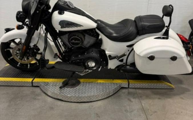 2019 Indian Springfield Dark Horse White Smoke Dark Horse Thunder Black Smoke