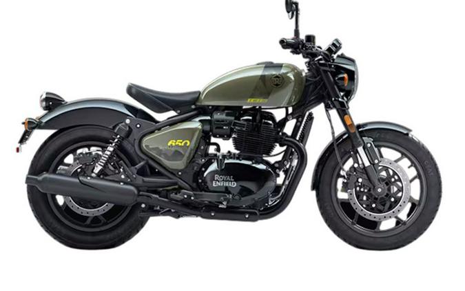 2026 Royal Enfield Shotgun 650 Green Drill