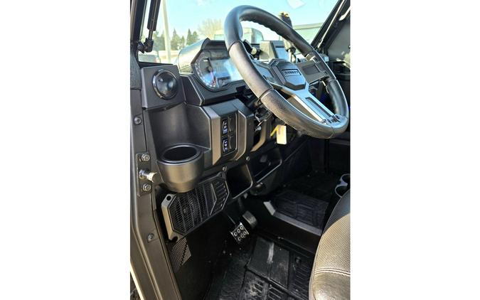2022 RANGER XP 1000 NorthStar Edition Ultimate - Titanium - Plow+Cab+HVAC! - Polaris