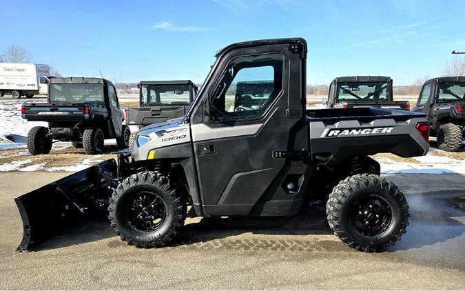 2022 RANGER XP 1000 NorthStar Edition Ultimate - Titanium - Plow+Cab+HVAC! - Polaris