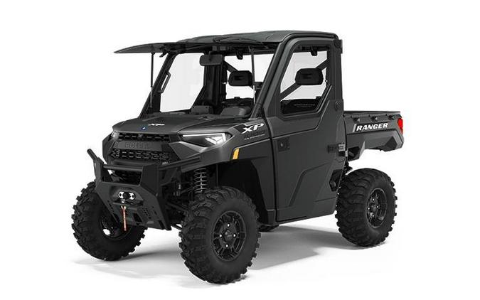 2022 RANGER XP 1000 NorthStar Edition Ultimate - Titanium - Plow+Cab+HVAC! - Polaris