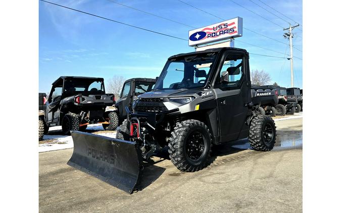 2022 RANGER XP 1000 NorthStar Edition Ultimate - Titanium - Plow+Cab+HVAC! - Polaris
