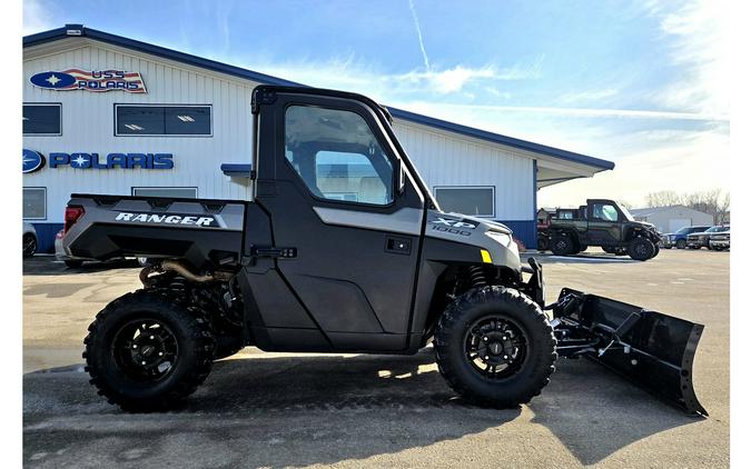2022 RANGER XP 1000 NorthStar Edition Ultimate - Titanium - Plow+Cab+HVAC! - Polaris