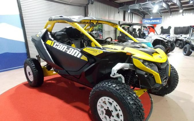 2024 Can-Am® Maverick R X RS Carbon Black & Neo Yellow