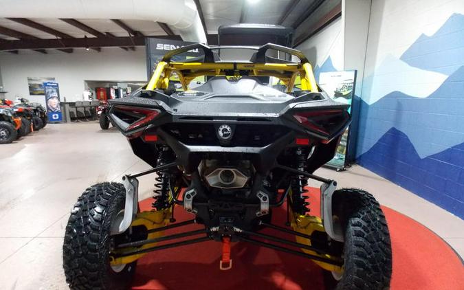 2024 Can-Am® Maverick R X RS Carbon Black & Neo Yellow