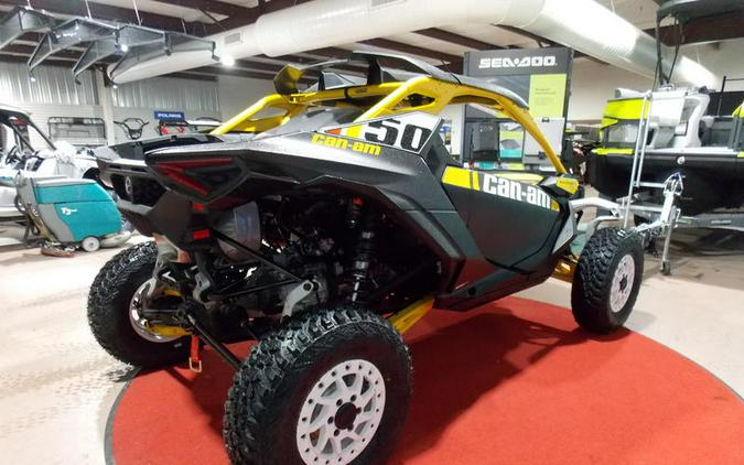 2024 Can-Am® Maverick R X RS Carbon Black & Neo Yellow