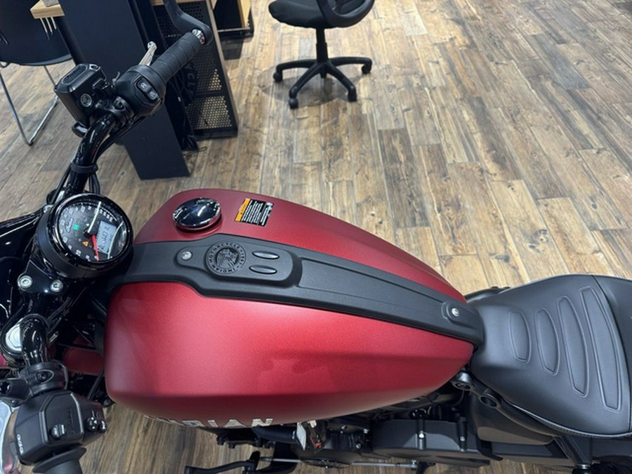 2025 Indian Scout Bobber Limited Sunset Red Smoke