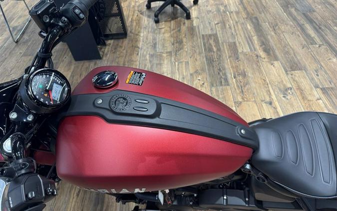 2025 Indian Scout Bobber Limited Sunset Red Smoke