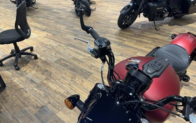 2025 Indian Scout Bobber Limited Sunset Red Smoke