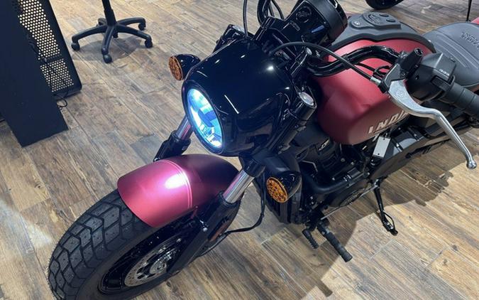 2025 Indian Scout Bobber Limited Sunset Red Smoke