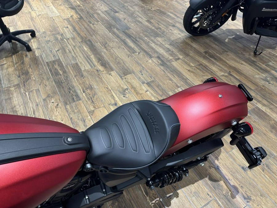 2025 Indian Scout Bobber Limited Sunset Red Smoke