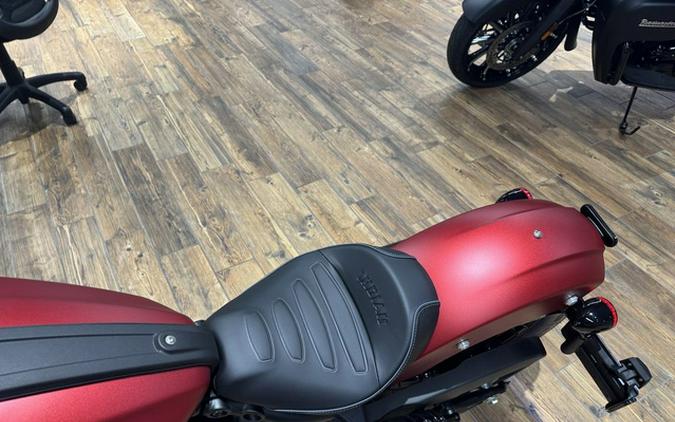 2025 Indian Scout Bobber Limited Sunset Red Smoke
