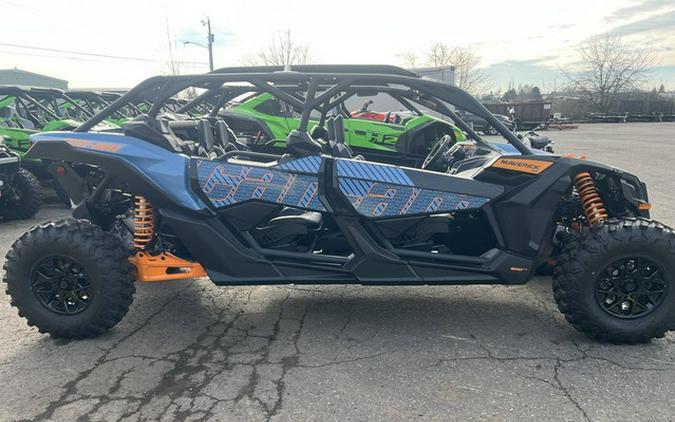 2026 Can-Am Maverick X3 MAX DS Turbo Scandi Blue & Orange Crus