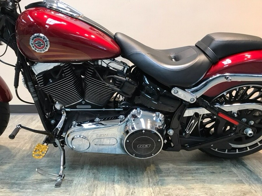 2017 Harley-Davidson Breakout Velocity Red Sunglo FXSB