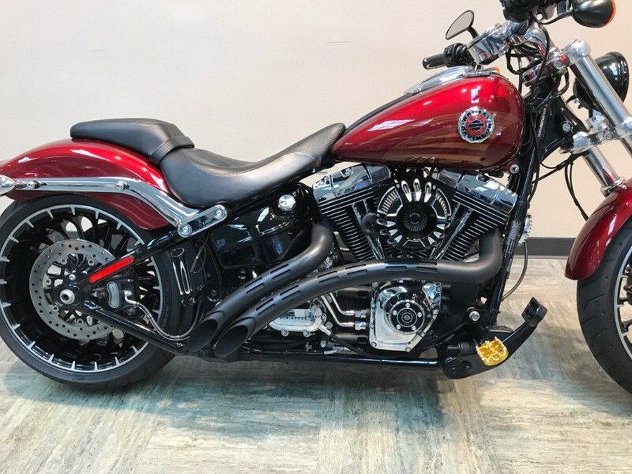 2017 Harley-Davidson Breakout Velocity Red Sunglo FXSB