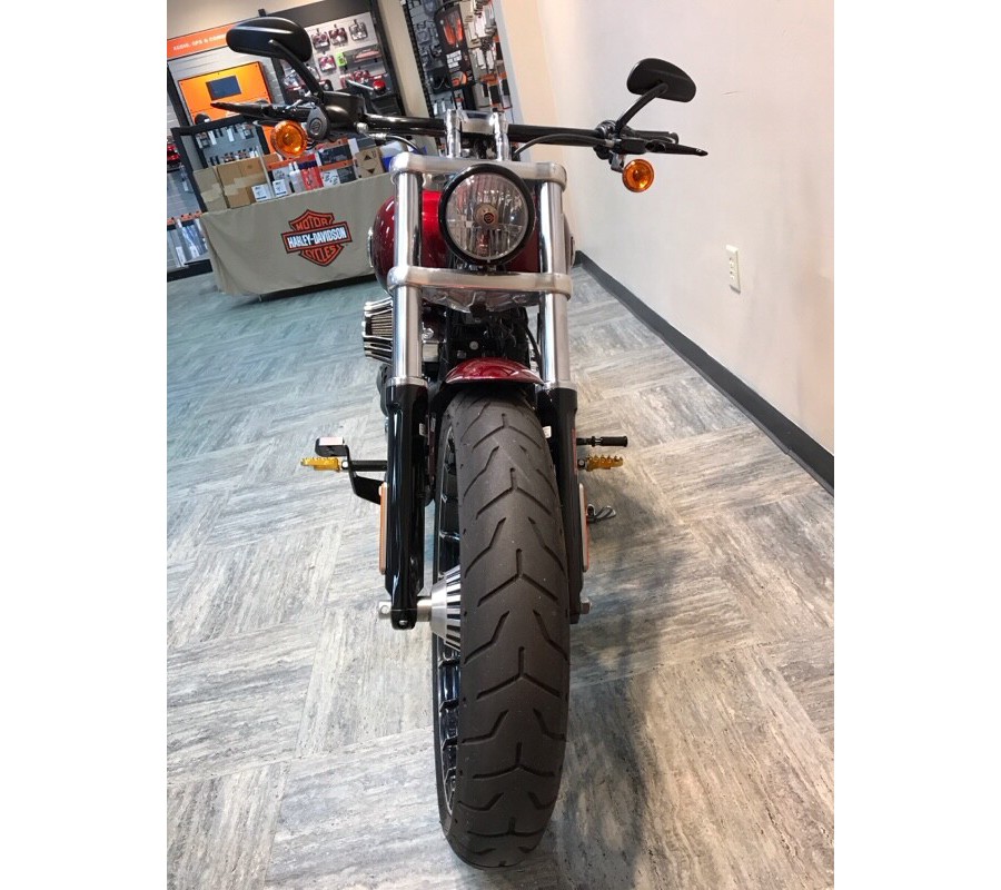 2017 Harley-Davidson Breakout Velocity Red Sunglo FXSB