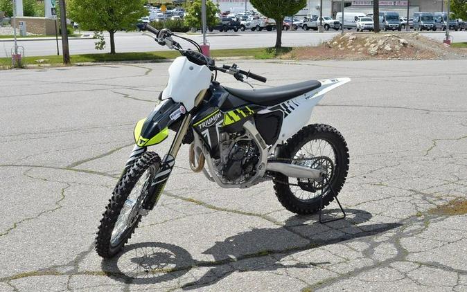 2024 Triumph TF 250-X Racing/Yellow/Black/White