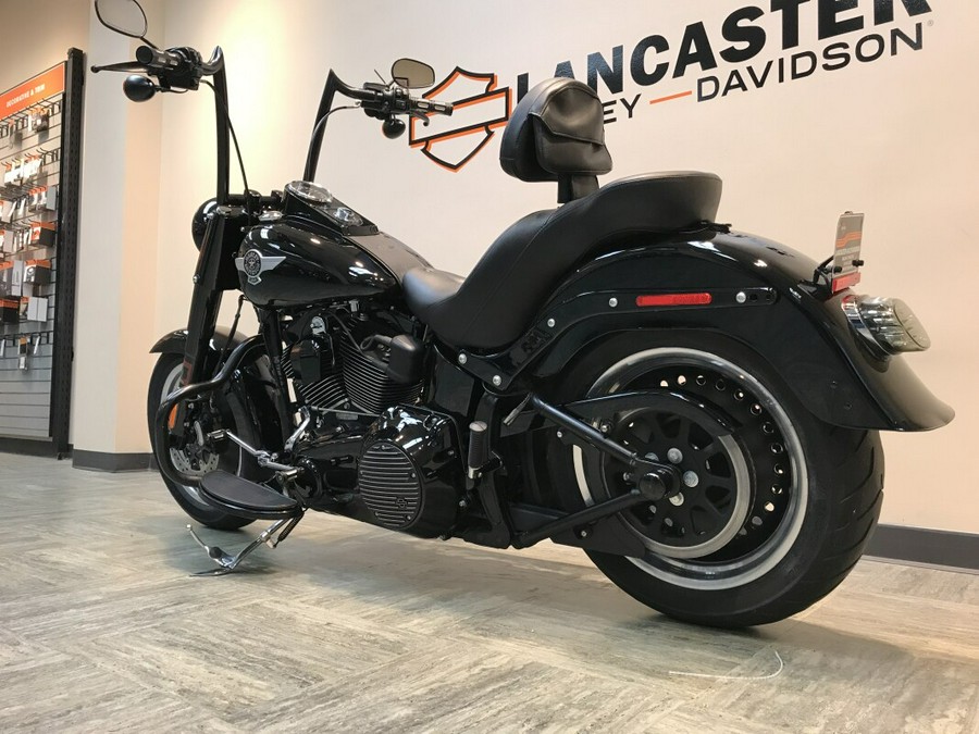 2016 Harley-Davidson Fat Boy S Black FLSTFBS