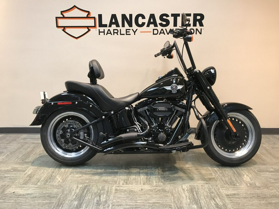 2016 Harley-Davidson Fat Boy S Black FLSTFBS