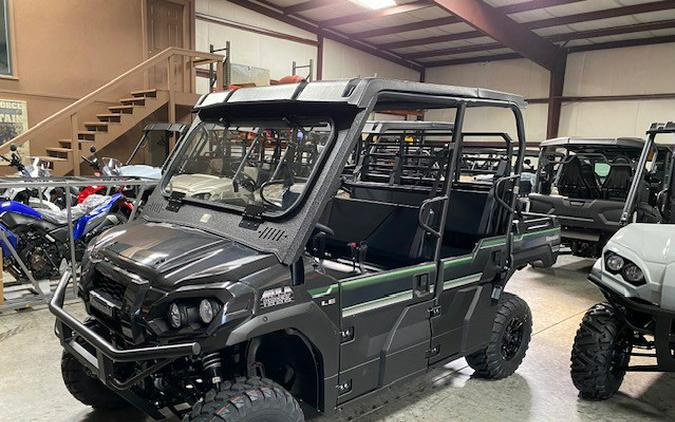 2024 Kawasaki Mule™ PRO-FXT 1000 LE ONYX BLACK WITH ARMOR TECH GLASS FOLD DOWN WINDSHIELD