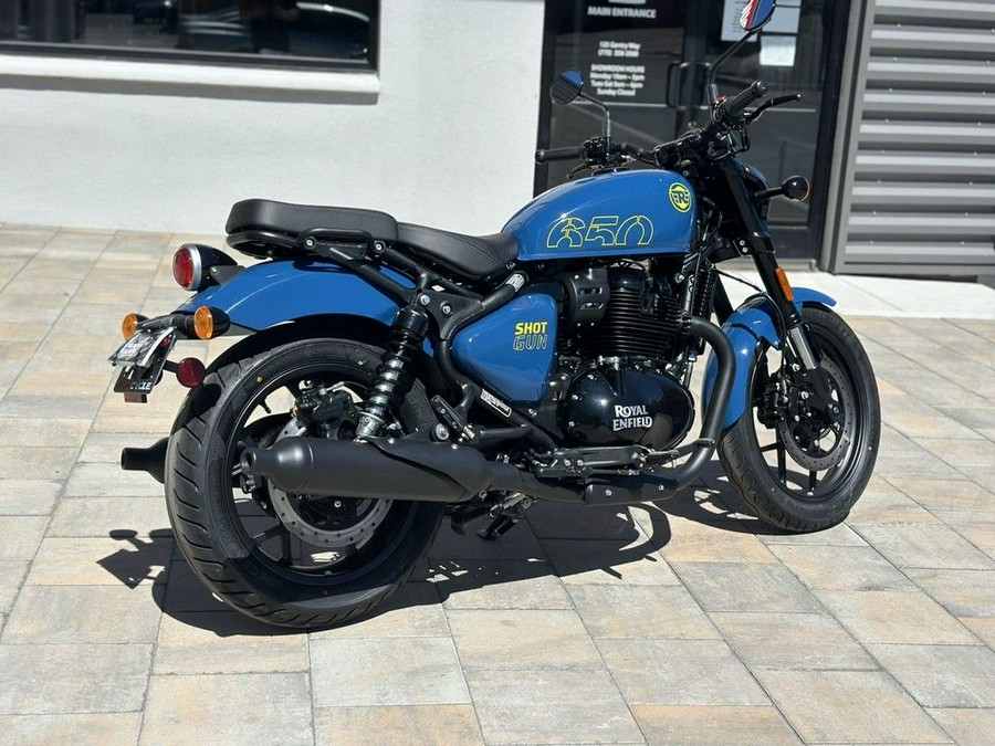 2024 Royal Enfield Shotgun 650 Plasma Blue