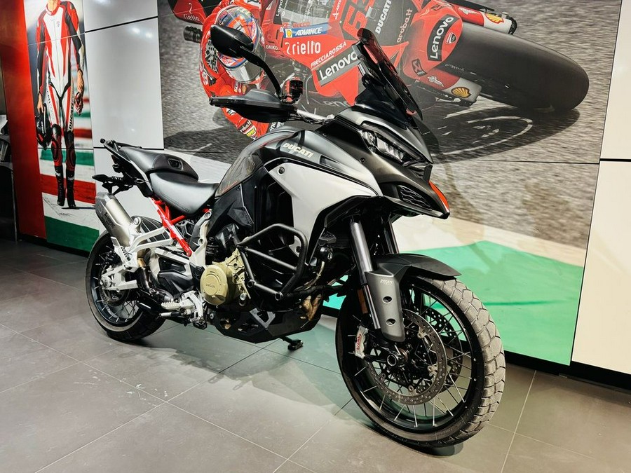 2022 Ducati Multistrada V4S Aviator Grey / Spoked Wheels