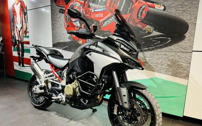 2022 Ducati Multistrada V4S Aviator Grey / Spoked Wheels
