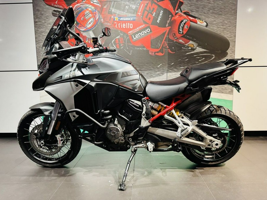 2022 Ducati Multistrada V4S Aviator Grey / Spoked Wheels
