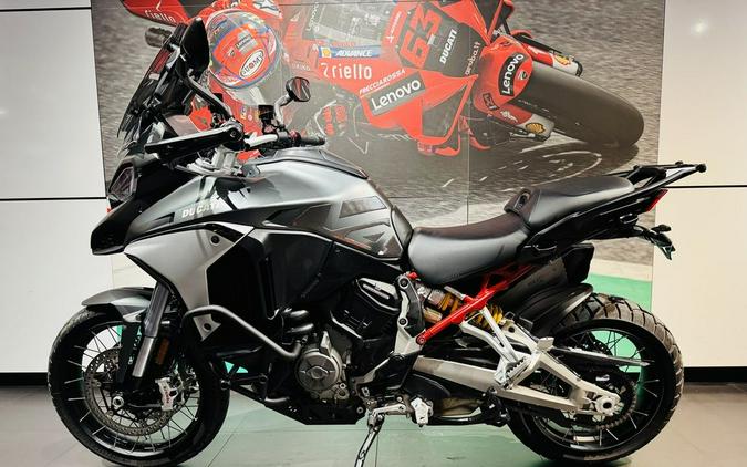 2022 Ducati Multistrada V4S Aviator Grey / Spoked Wheels