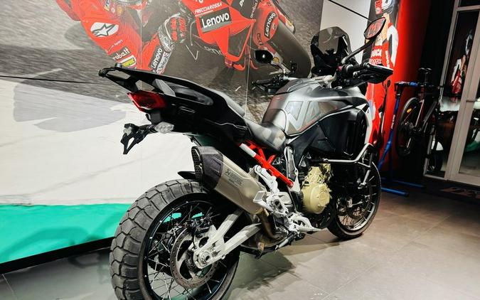 2022 Ducati Multistrada V4S Aviator Grey / Spoked Wheels