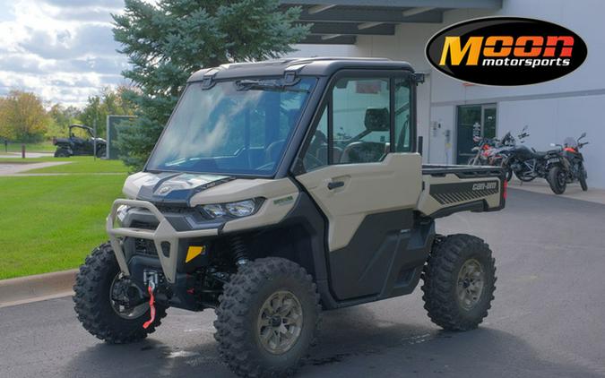 2024 Can-Am Defender Limited HD10 Desert Tan & Timeless Black