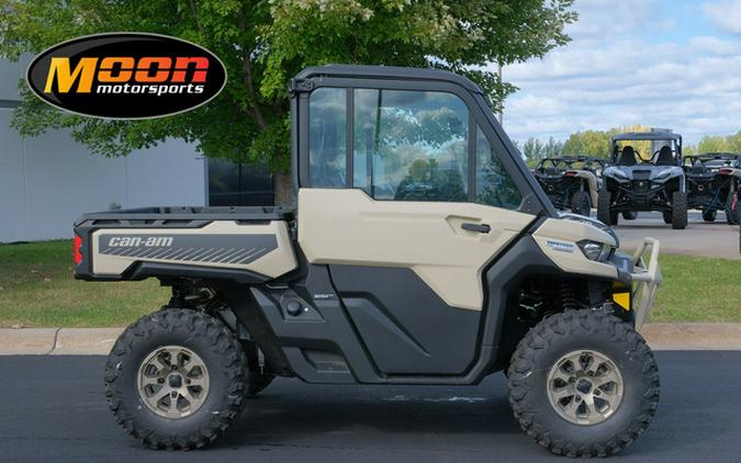 2024 Can-Am Defender Limited HD10 Desert Tan & Timeless Black